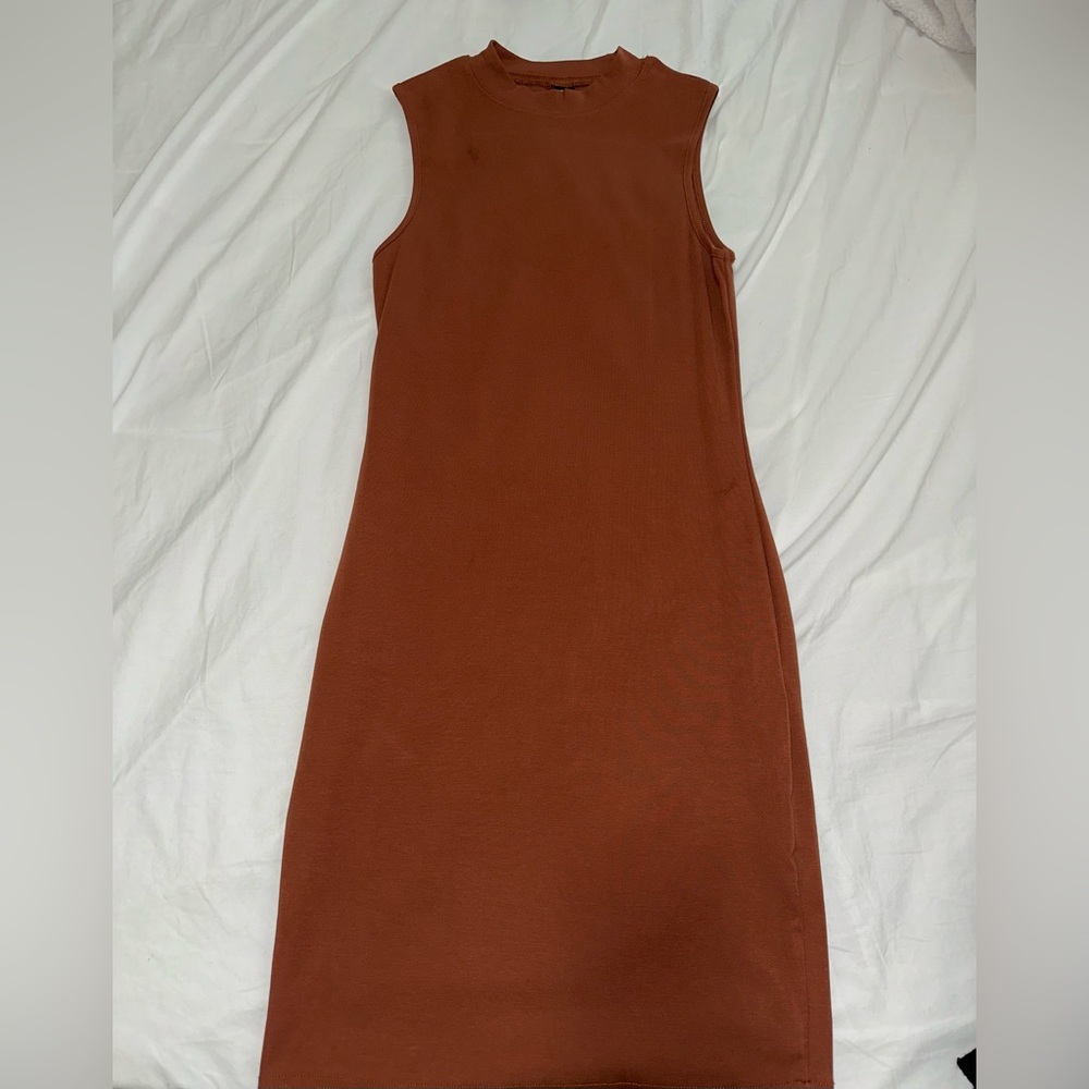 Tan dress